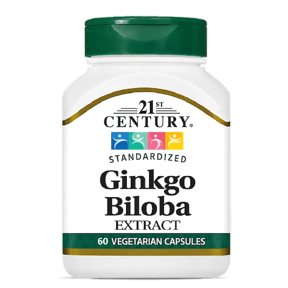 21st CENTURY Ginkgo Biloba Extract - 60 Capsules