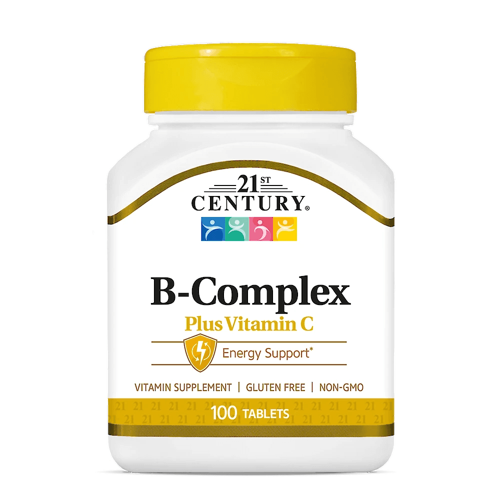 21st CENTURY Vitamin B-Complex with Vitamin C - 100 Tablets