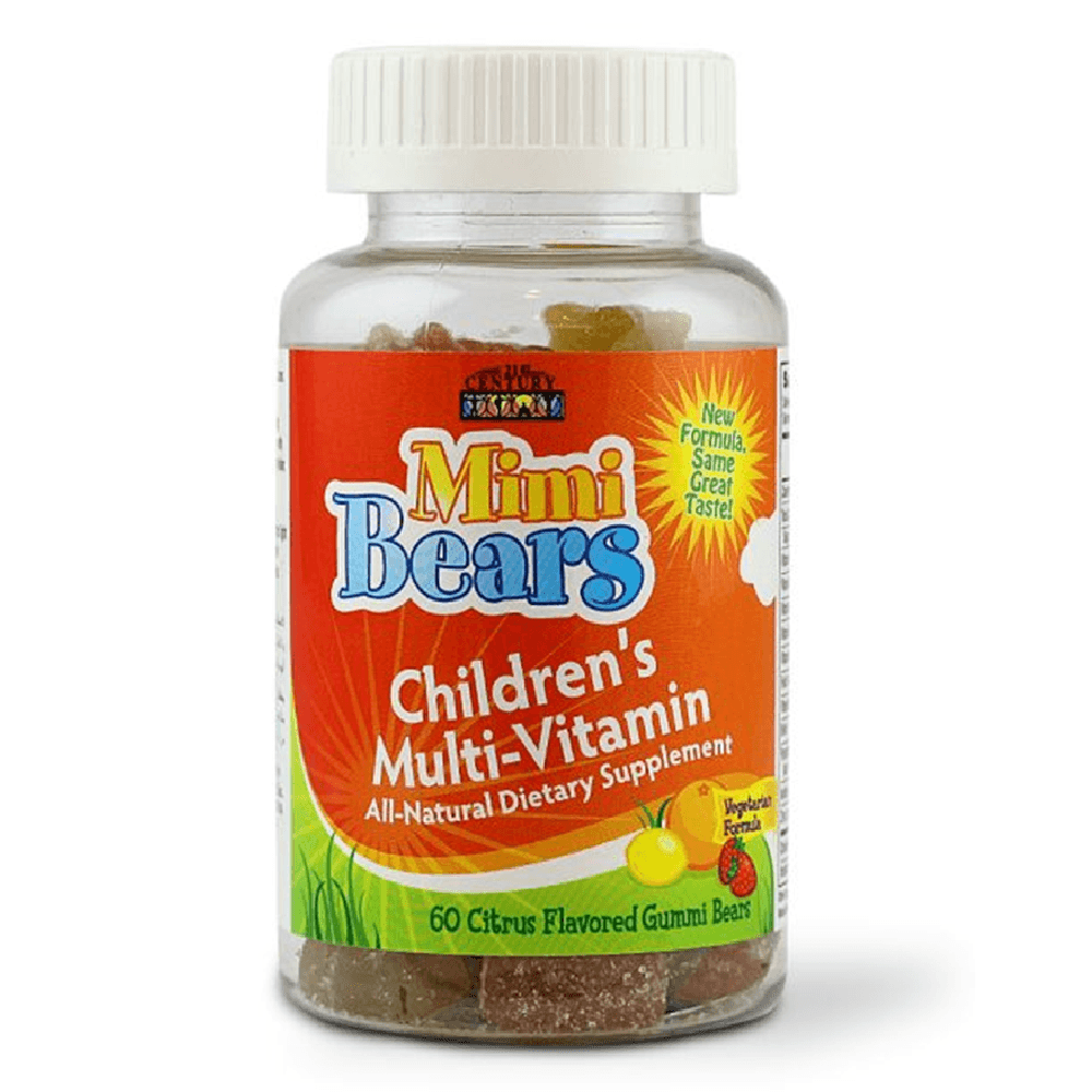 21st CENTURY Mimi Gummy Bears Multivitamins - 60 Pieces