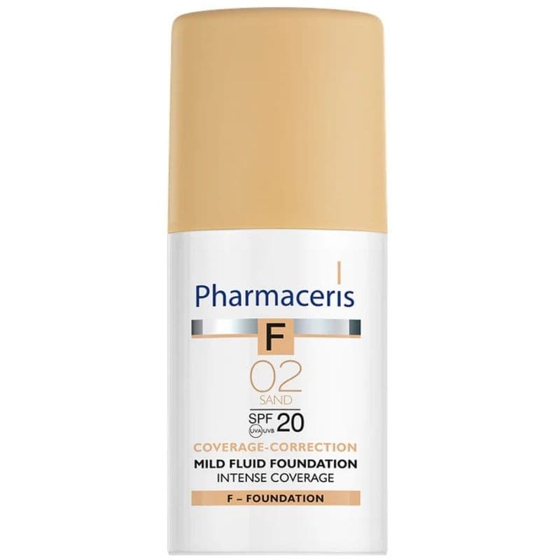 PHARMACERIS F Coverage-Correction Mild Fluid Foundation SPF50 SAND-02 - 30ml 10092
