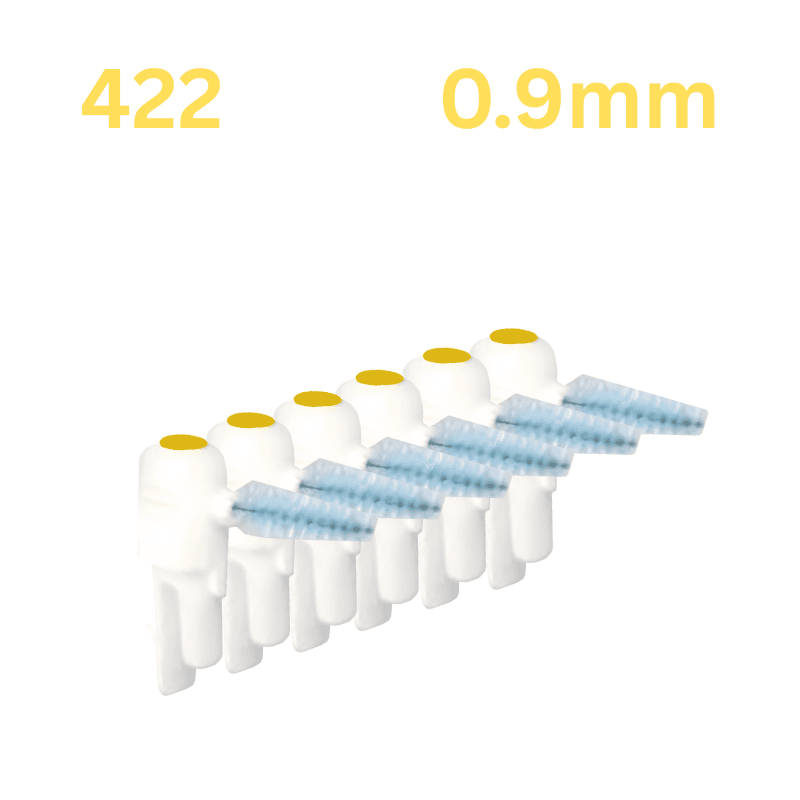 GUM - Interdental Proxabrush Click 0.9mm - 6 Refills 422