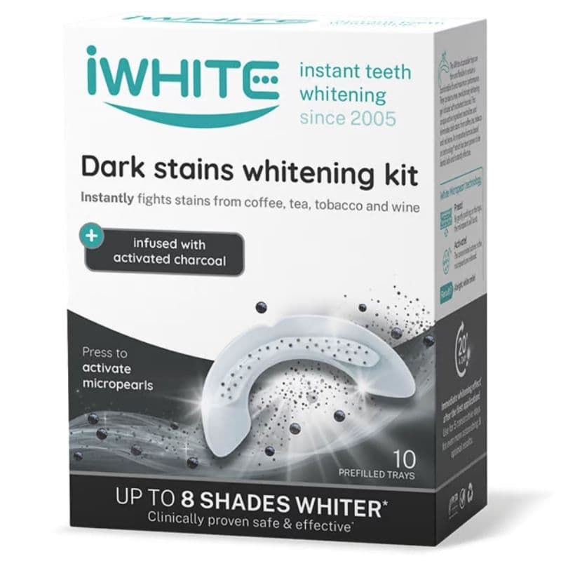 I WHITE Instant Teeth Dark Stains Whitening Kit - 10 Prefilled Trays