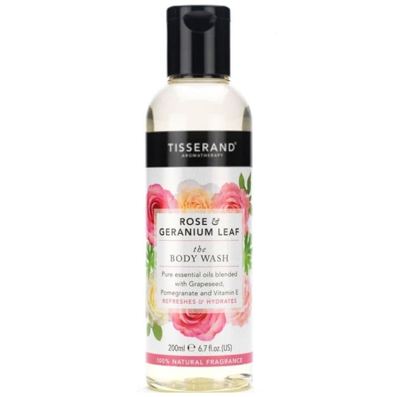 TISSERAND Rose & Geranium Leaf Body Wash - 200ml