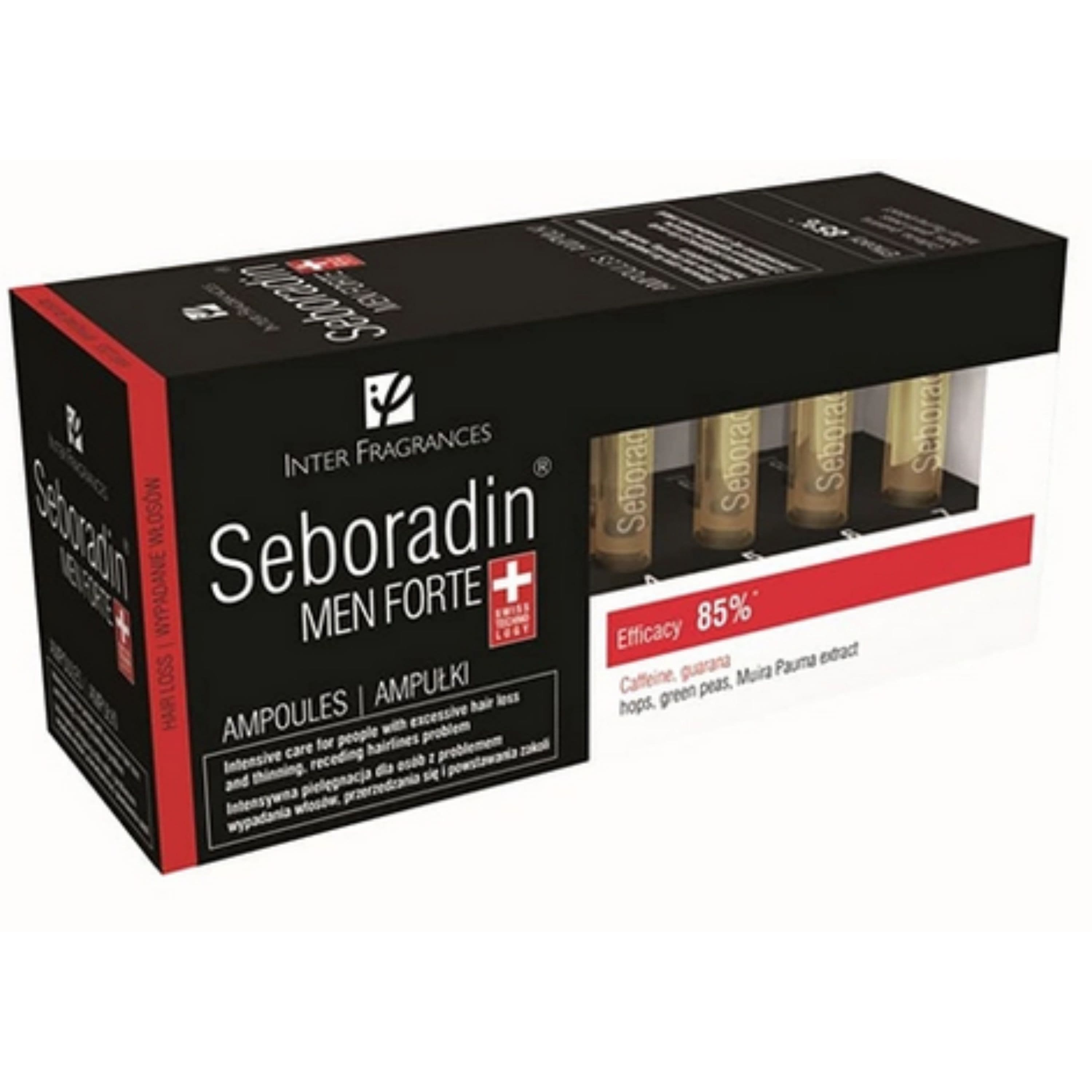 SEBORADIN Men Hair Loss Ampoules - 14 x 5.5ml 15553