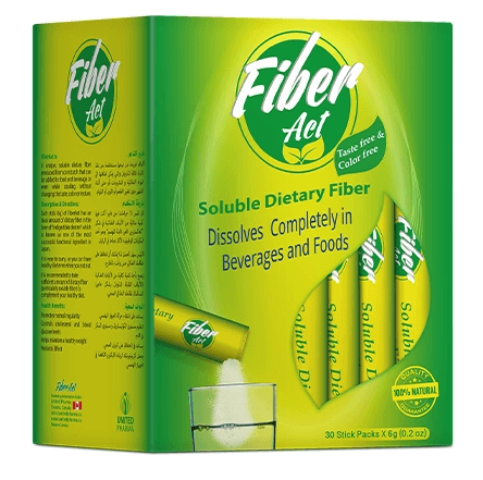 FIBER ACT Soluble Dietary Fiber - 30 X 6g Sticks - UPC02