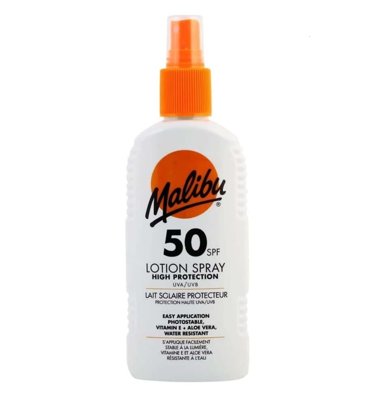 MALIBU SPF50 Sun Protection Lotion Spray - 200ml 12244