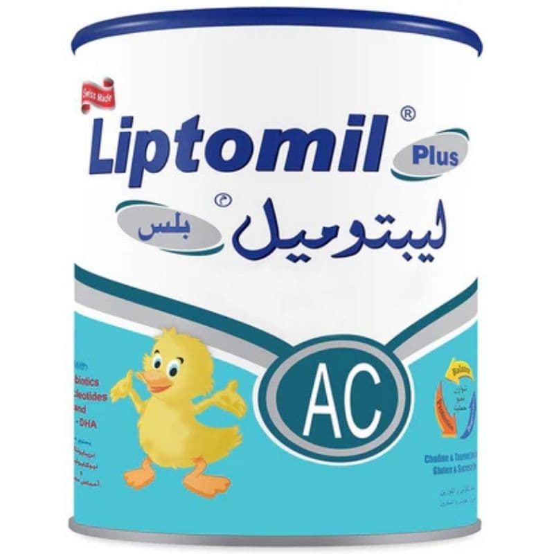ليبتوميل بلس ايه سي حليب المخصص لأعراض المغص والتقلصات - 400ج مسحوق تركيبة حليب