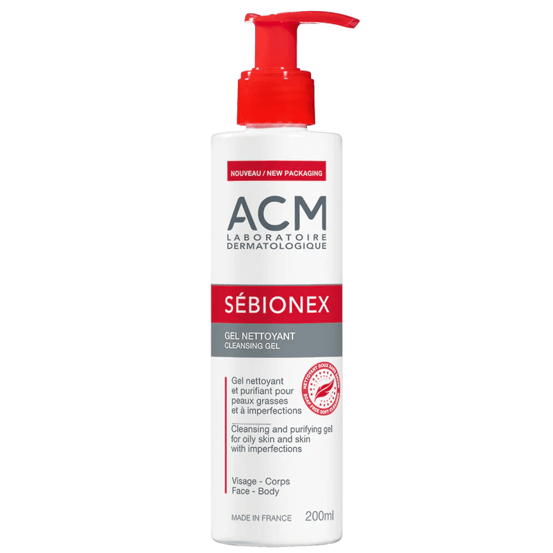 ACM Sebionex Face & Body Cleansing Gel - 200ml 16055