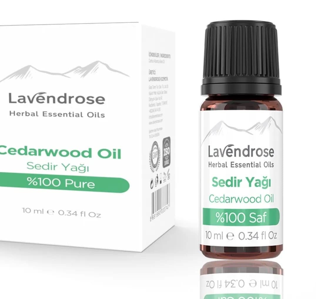 LAVENDROSE Cedarwood Pure Essential Oil - 10ml