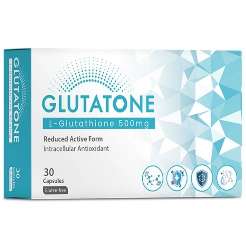 GLUTATONE L Glutathion 500mg - 30 Capsules UPC013