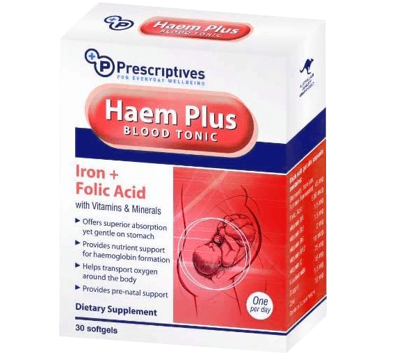 GELTEC Haem Plus Blood Tonic - 30 Softgels
