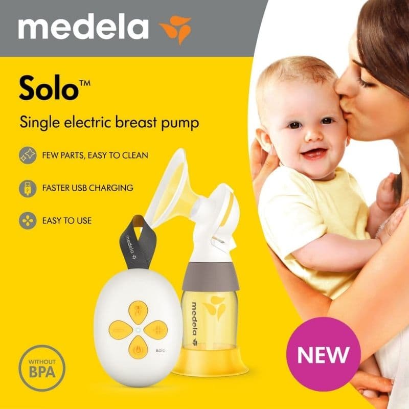 MEDELA Electric Breast Pump Solo Single Redesign 19289