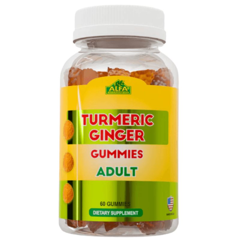 ALFA Turmeric Ginger Gummy Adult - 60 Pieces