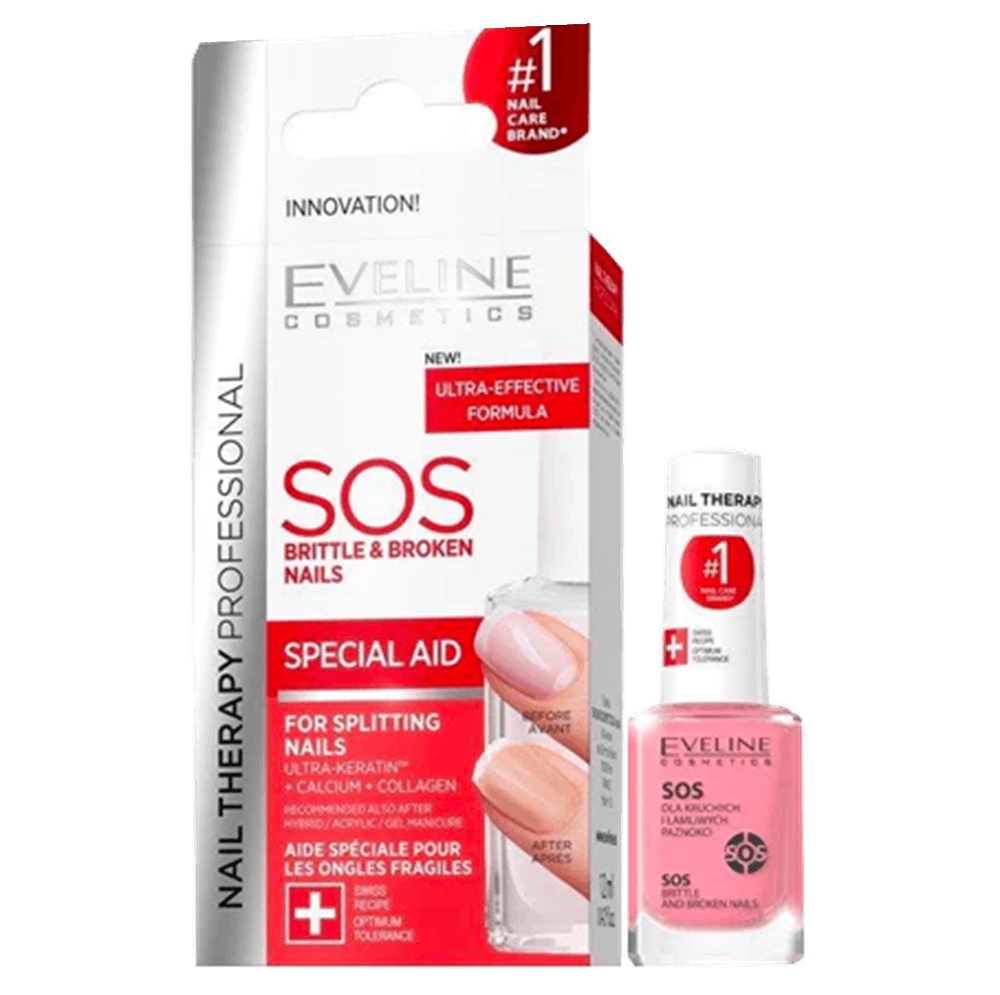 EVELINE S.O.S Brittle & Broken Nail Conditioner - 12ml 66676