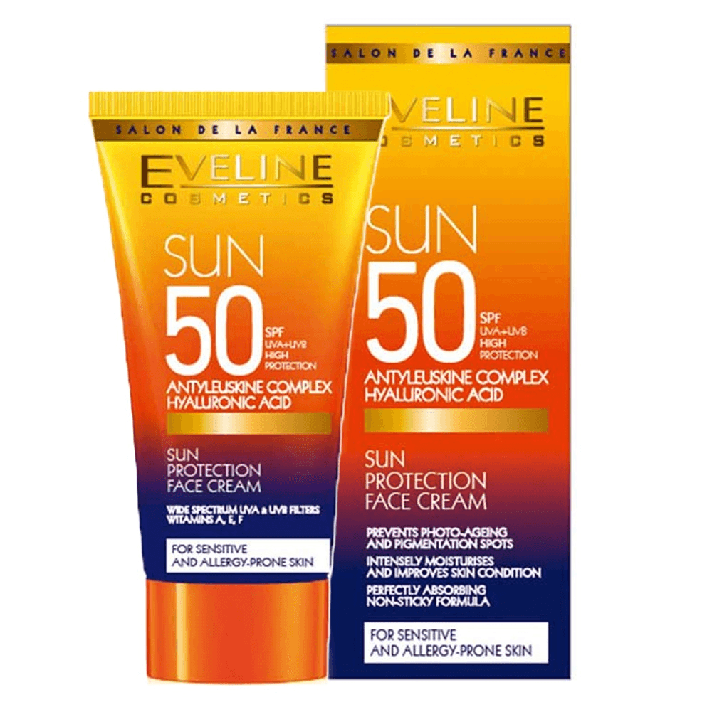 EVELINE Sun SPF50 Face Cream - 50ml 64228