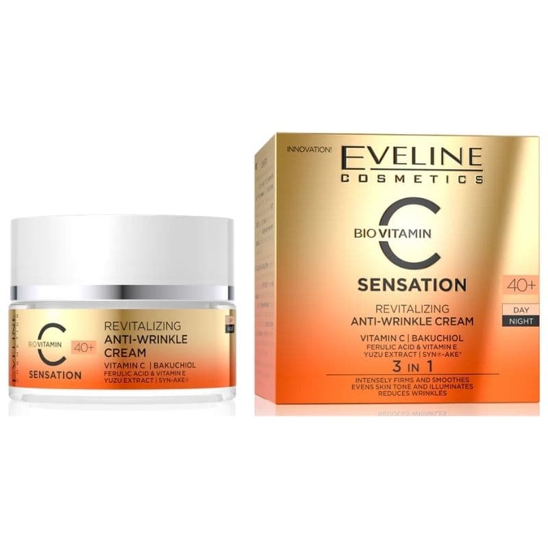 EVELINE C Sensation Anti-Wrinkle 40+ Day & Night Cream - 50ml 67992