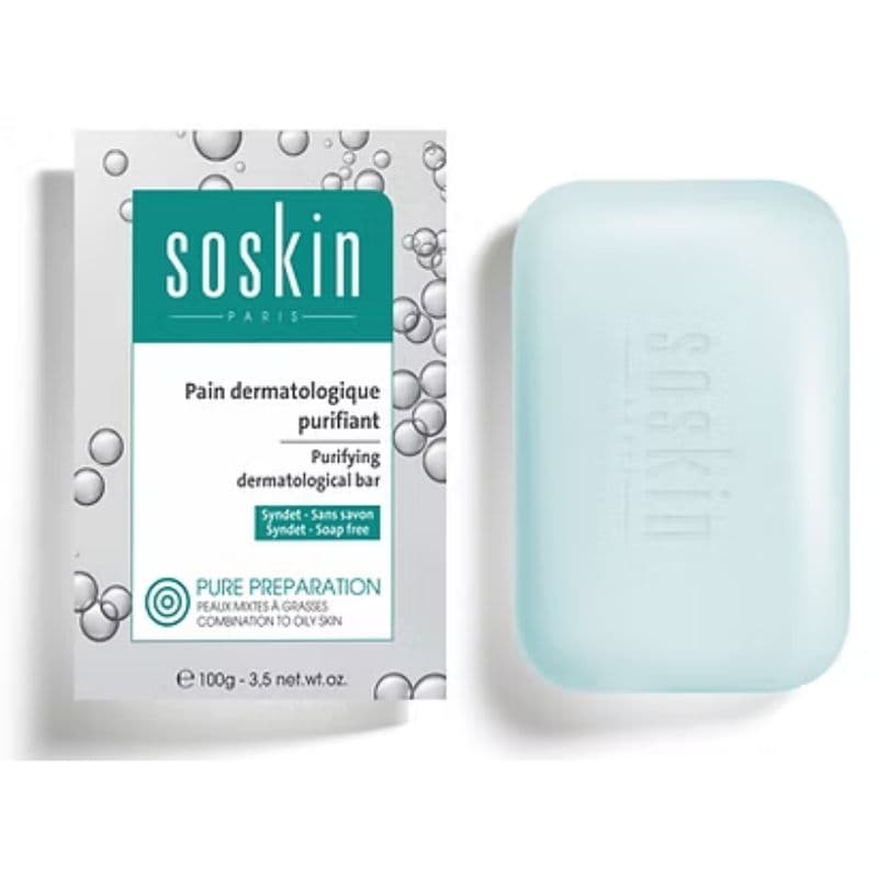SOSKIN Purifying Dermatological Soap Bar - 100g 70034